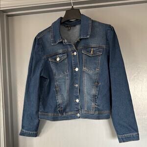 Baccini Dark Blue Denim Jacket